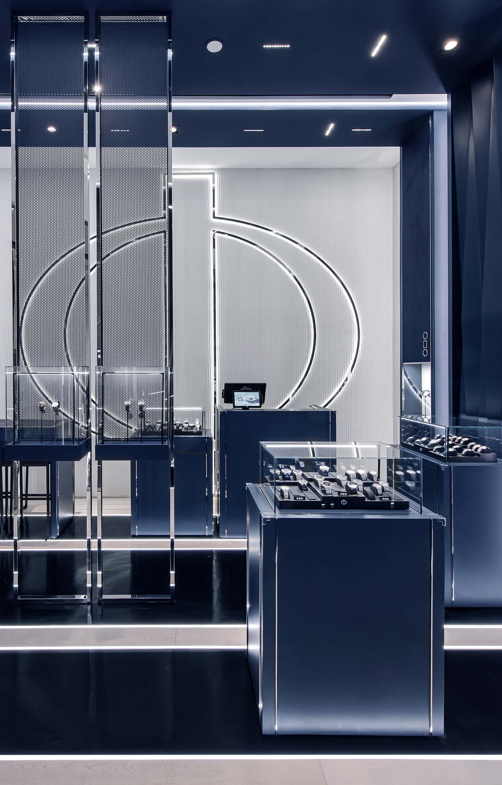 Retail Architecture. Pop-up Boutique. Baume & Mercier - MACH Architektur.